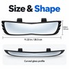 Wide Angle Rearview Mirror for Cars – 160° Panoramic Curved