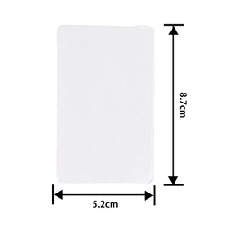 50 Pcs Blank Kraft Paper Cards Business Cards,Message Card,DIY Label Hard Paper Card can be Written on Both Sides,Cards Blank for School Home Office Supplies,Shorthand Learning,DIY,Memory(87 * 52mm)