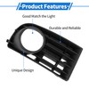 REPAIROCK 1 Pc Fog Light Grill for Volkswagen Golf 5