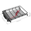 Metal RC Car Roof Rack Luggage Carrier with LED Fit