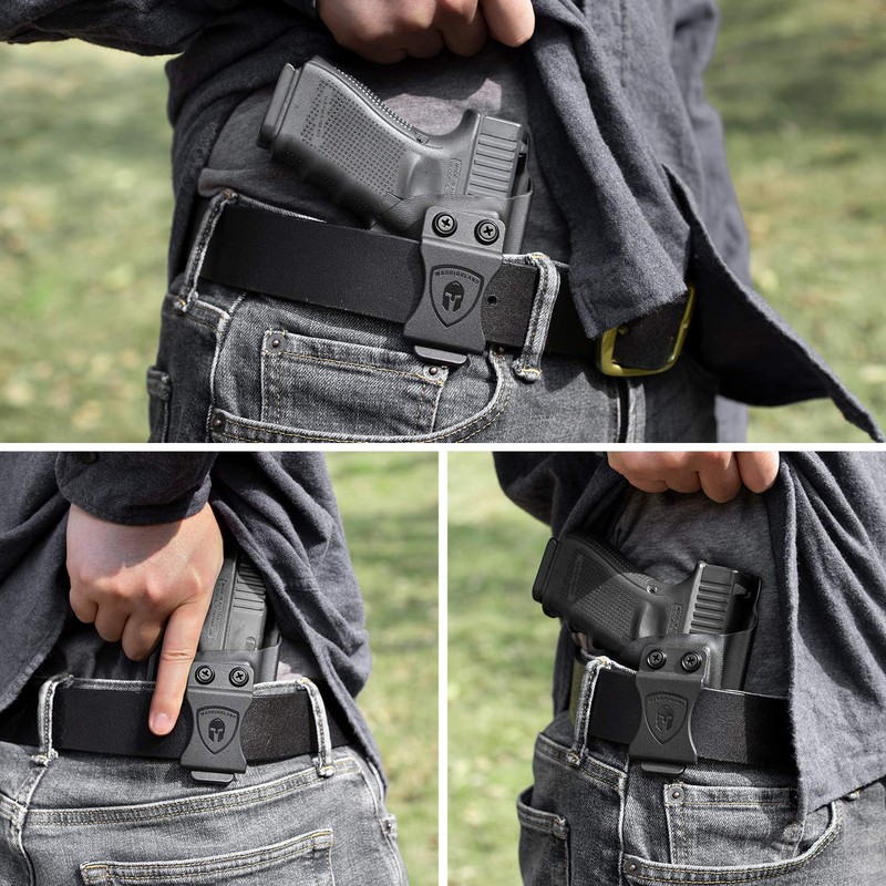 WARRIORLAND IWB KYDEX Holster, Compatible with Springfield Hellcat 3" Micro-Compact,