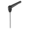 sourcing map Adjustable Clamping Lever Handle M5 x 70mm Metric