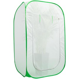 PURPLE STAR 1N 35 x 35 x 59 Inch Pop Up Greenhouse Plant Cover, Winter Gardening Plants Freeze Protection Tent, Plant Protector Enclosure Warm House for Cold Frost Protection Indoor & Outdoor
