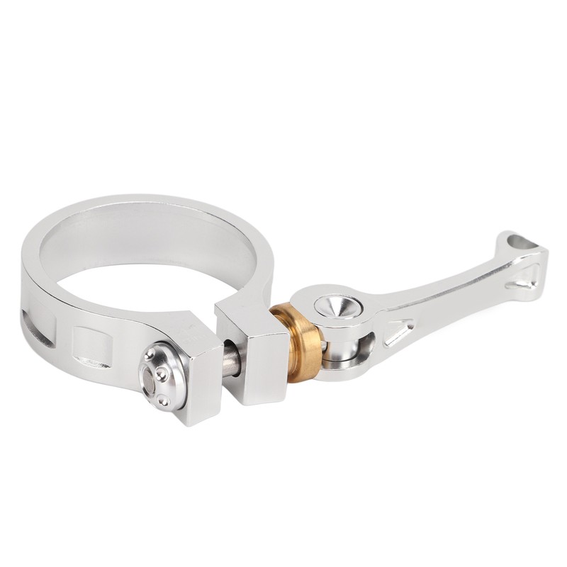 41mm Bike Seat Post Clamp CNC Aluminium Alloy Bicycle Quick