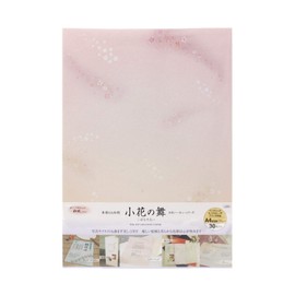 OA和紙 A4（70g/m2） 和紙ハーモニー 小花の舞 1袋30枚入