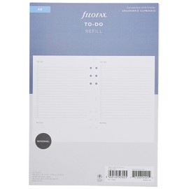 Filofax Inleg To-Do Refill - A5, 132863, wit