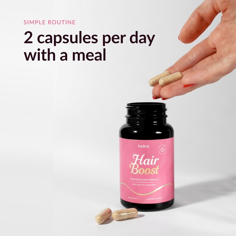 Advanced Hair Growth Supplement | with Biotin, Collagen, Bamboo Extract,