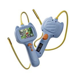 Borescope Snake Camera with Light for Kids，STEM Endoscope Educational Toy Kit，Outdoor Camping Nature Science Exploration Hoilday Birthday Gift for Boys & Girls Ages 3+ Years Old (Blue)