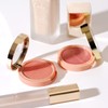 Oulac Luminous Blusher for Cheek Women|Pink Sliver Refletive Glow Highlighter