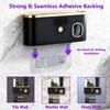 Toothbrush Sterilizer Holder Wall Mounted, USB Rechargeable Automatic Toothpaste Dispenser