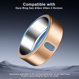 3 Pack Cover Compatible with Oura Ring Gen 4/Oura Ring Gen 3/3 Horizon, Surport Charging with Cover on, Anti-Scratch TPU Protector for Men Women Workout Gym