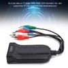 Z10AS RGB Component HDMI-Compatible Video R/L Audio to YPBPR Converter