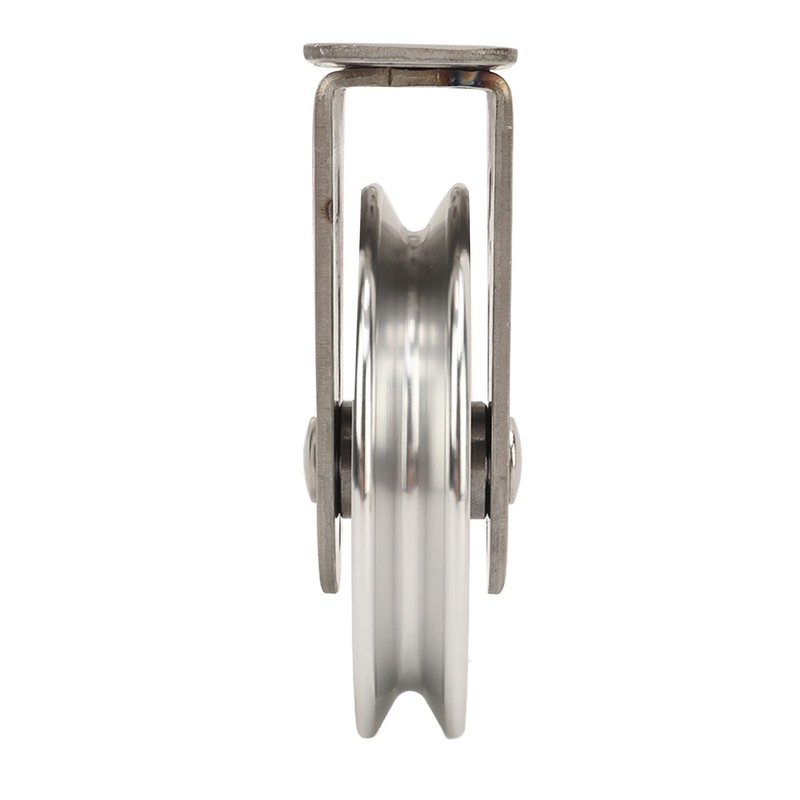 Gym Pulley Blocks Wall Mount Fixed Pulley Wheel Rotation 360