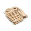 WAKI Wood Dowels Approx. 100 Pcs