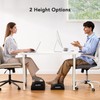 HUANUO Foot Rest for Under Desk at Work, Large Adjustable