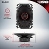 DS18 G4.6Xi GEN-X 4x6 2-Way Coaxial Speakers 135 Watts Max