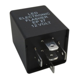 Vicue 5-Pin EP27 FL27 LED Flasher Relay Fix Turn Signal Blinker Issue Replacement for 2009 Dodge Ram 3500 SLT Extended Crew Cab Pickup 4-Door 6.7L 408Cu. In. l6 DIESEL OHV Turbocharged