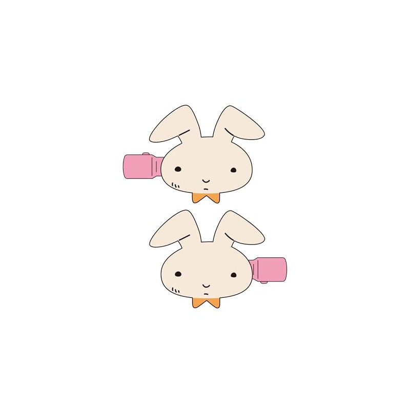 Crayon Shin-chan Flocking Hair Clip Nene Rabbit