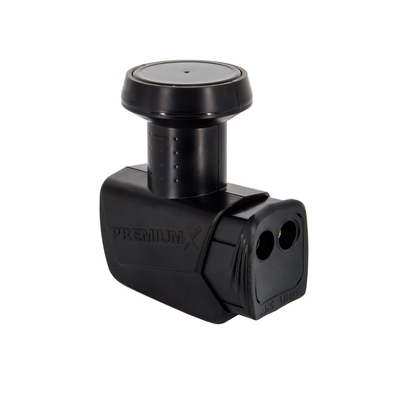 PremiumX Twin LNB Black SAT Direct Connection 2 Subscribers Satellite
