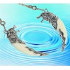 OMYZERO 2Pcs Ceiling Fan Pull Chain Extender with Ball Chain