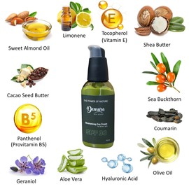 Demure Moisturising Day Cream SPF 30, Hyaluronic Acid, Panthenol Provitamin B5, Vitamin E, Aloe Vera, Sea Buckthorn, for Everyday Moisture and Protection, 50 ml