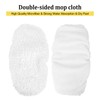 Microfiber Steam Mop Pads Replacement Compatible with Oreck Steam Mop