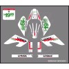 Razor MX500 MX650 graphics kit decals THICK AND HIGH GLOSS