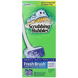 Scrubbing Bubbles Fresh Brush Heavy Duty Refill 8 Count