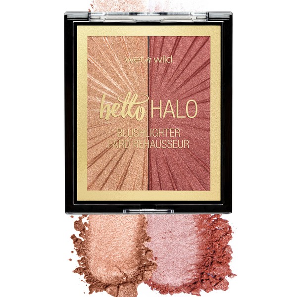 Wet n Wild MegaGlo Blushlighter, Blendable Blush & Highlighter Set,