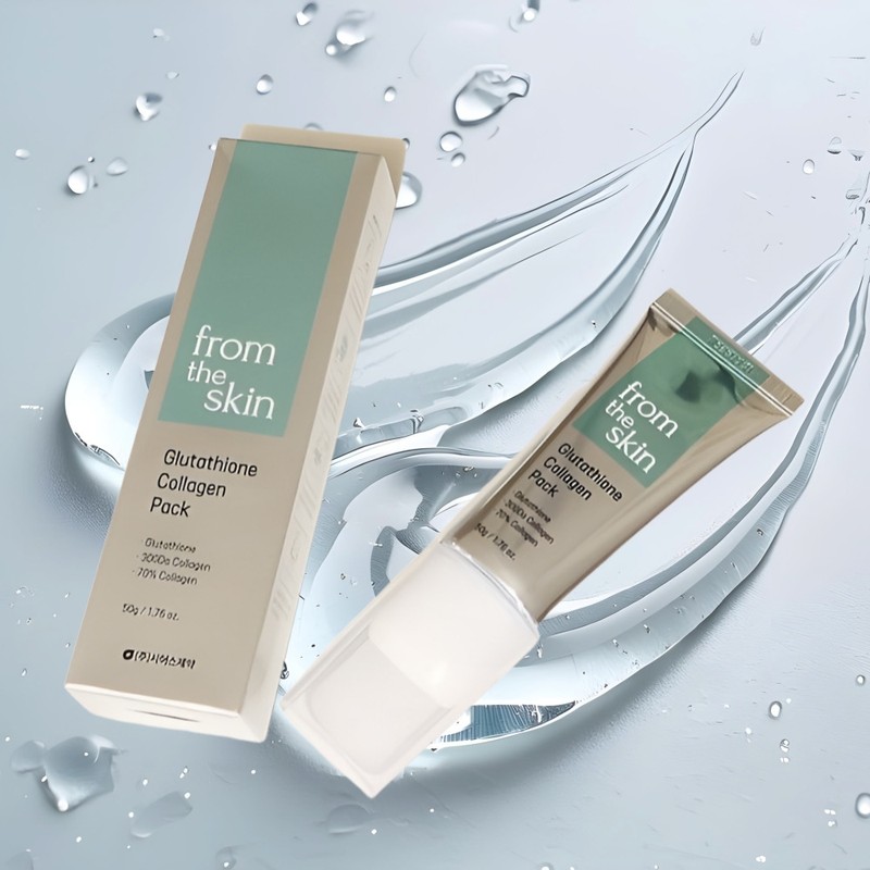 From the Skin Glutathione Collagen Pack Kimcheong Collagen Mask Pack