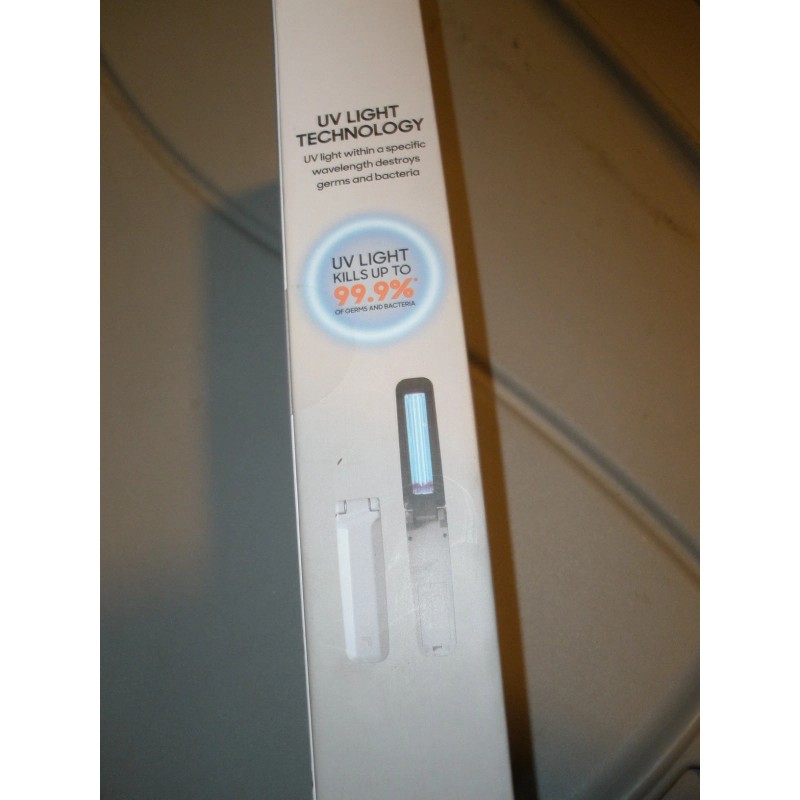 SHARPER IMAGE UV Light Portable Foldable BRAND NEW SEALED (SU157)
