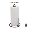 umbra キッチン ペーパーホルダー キッチン収納 キッチンペーパー ペーパースタンド 縦置き 省スペース φ170×H320mm アンブラ