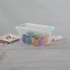 Sterilite Medium Clip Box, Stackable Small Storage Bin with Latching