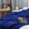 PiccoCasa 100% Cotton Knit Throw Blanket,Solid Lightweight Decorative Throws and