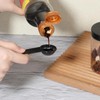 5Pcs Black Measuring Spoons Universal Easy to Read Measuring Cup