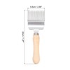 HARFINGTON Beekeeping Uncapping Fork, 17 Tin Needle with Wood Handle