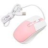 Wired Mouse Ergonomic Streamlined Cool RGB Optical Sensor Gaming Mechanical