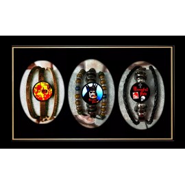 MERCIFUL FATE  WITCHES DANCE  THREE LEATHER BRACELETS SET ( LOT OF 3 )