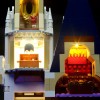 BRIKSMAX LED Lighting Kit for the Cinderella Princess Castle 71040.
