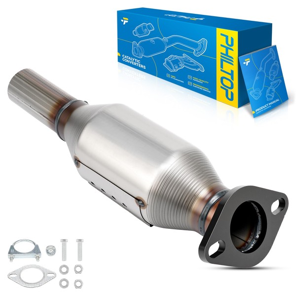 PHILTOP High Flow Catalytic Converter Kit Compatible with 2012-2019 Soul