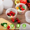 JOKOLO 10oz. (12cm X 5cm) Containers with Air tight Lids,