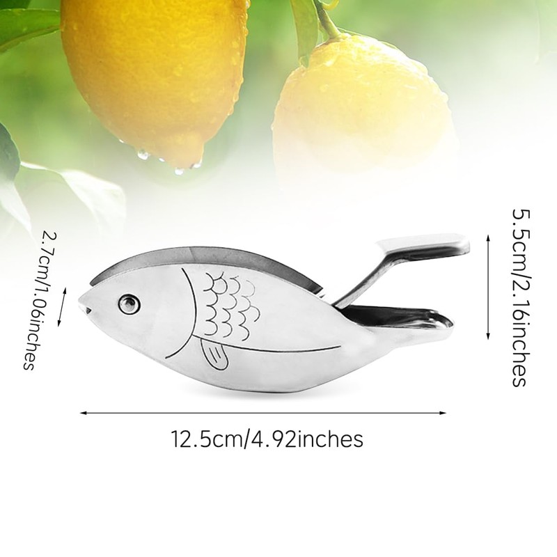 HyzaPhix 3pcs Lemon Juicer, Manual Lemon Squeezer Portable Lime Juicer,