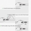 Hook Keeper Hook Eye Hook Holder Fish Fishing Tackle Accessories