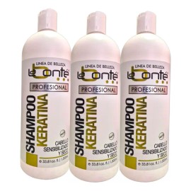 Shampoo De Keratina Y Colageno 1 Lt La Bonté + Envío Gratis