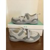 Apex A601W Women’s 7.5W Mary Jane Shoes Grey Orthopedic NIB