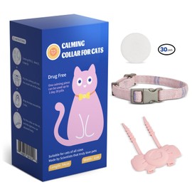 Orlpevet Calming Collar for Cats, 30 Packs, Cat Calming Collar, Cat Pheromone Collar, Design for Cat Anxiety Relief, Anti Aggression, Stress Relief，Adjustable Cat Collar Last for 30 Days
