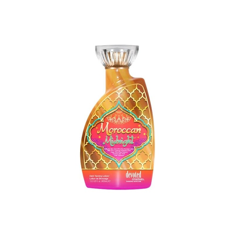 Devoted Creations- Loción bronceadora natural ultra oscura Moroccan Midnight de