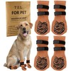 TZL Calcetines Antideslizantes para Perros con Doble Agarre para Suelos