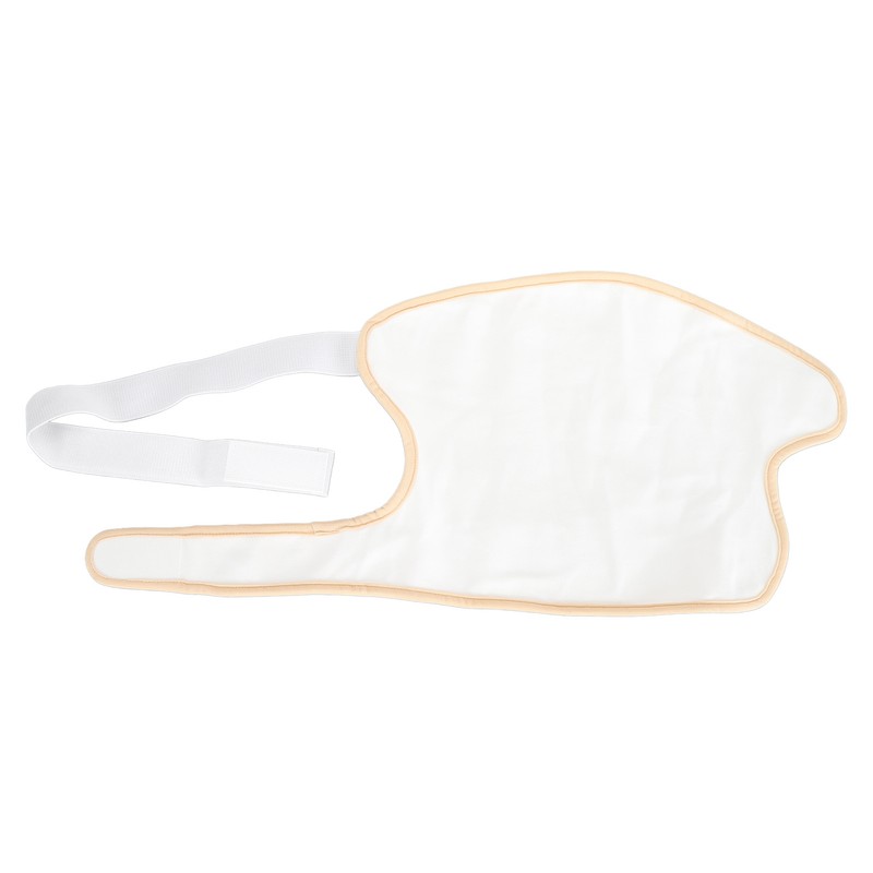 2pcs Castor Oil Shoulder Wrap Bag Reusable Organic Cotton Shoulder
