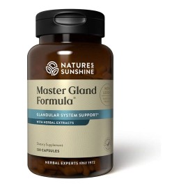 Master Gland Formula Nature´s Sunshine 120 Capsulas Sabor Sin sabor